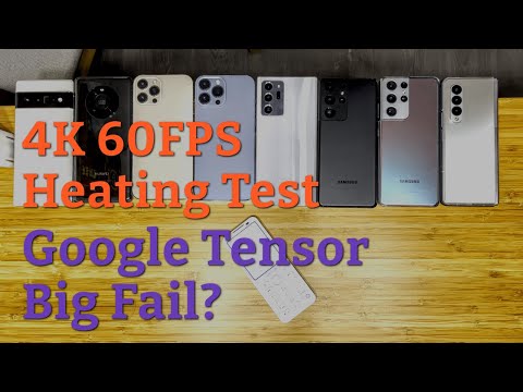 Pixel 6 Pro vs iPhone 13 Pro Max vs Galaxy S21 Ultra 4k60FPS Recording Test, Tensor Fails?
