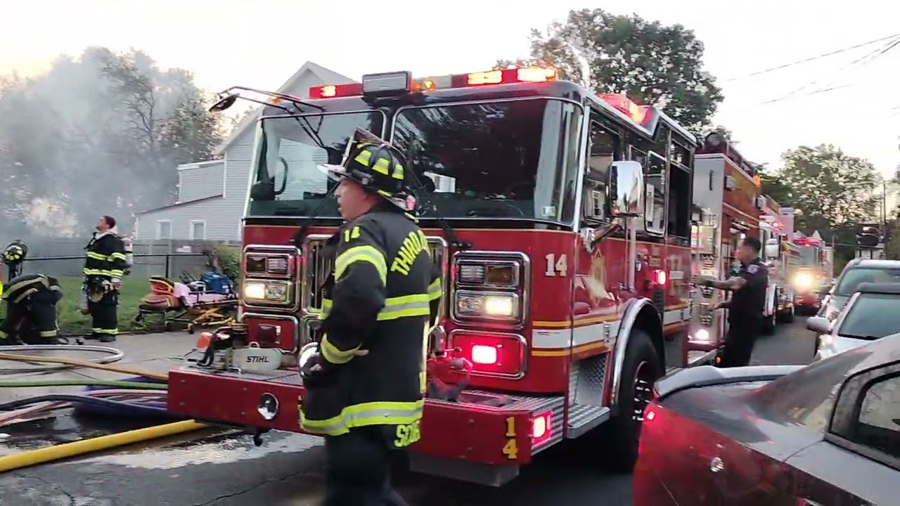 Three Alarm Fire Damages Bristol Borough Row Homes – Delaware Valley News