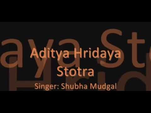 Aditya Hridaya Stotra  Singer - Shubha Mudgal