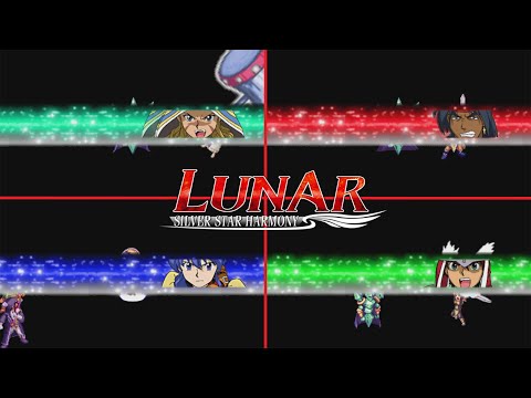 Lunar Silver Star Harmony | All Skills |