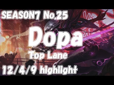 Dopa Fiora vs Malphite highlight KR LOL Challenger