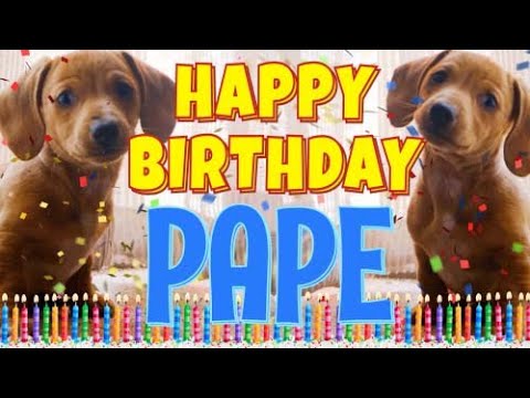 Happy Birthday Pape! ( Funny Talking Dogs ) What Is Free On My Birthday