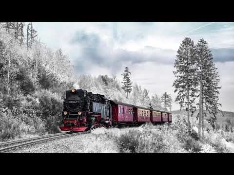 Szum POCIĄGU i ŚNIEŻYCY - Usypiające Dźwięki - Sposób na Bezsenność