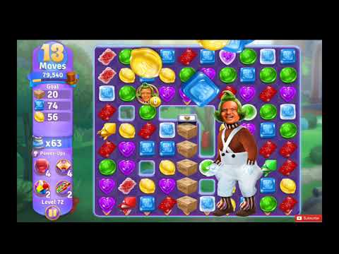 Wonka's World of Candy Level 72 NO BOOSTERS - A S GAMING