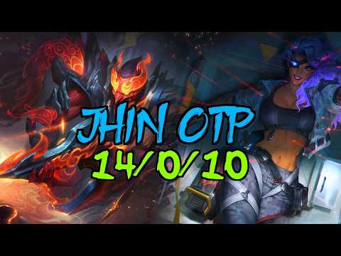 Jhin OTP vs Samira/Nautilus ADC 14/0/10 💎 Perfect Game | EUW Master 295LP