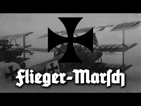 Flieger-Marsch [mit original Filmaufnahmen vom Roten Baron (Manfred v. Richthofen)]