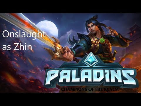 Paladins Champions of the Realm / PlayStation 4 / Onslaught Gameplay as Zhin
