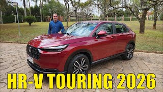 Avaliação: Honda HR-V Touring 2026 - Ainda vale a 