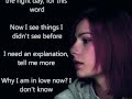 Erika - I don't know (Lyrics) 