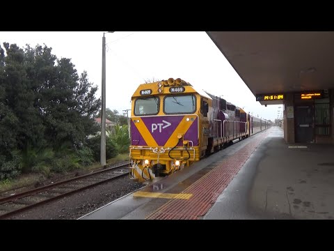 V/Line N469 "City Of Morwell", VN14 Departing South Geelong Station