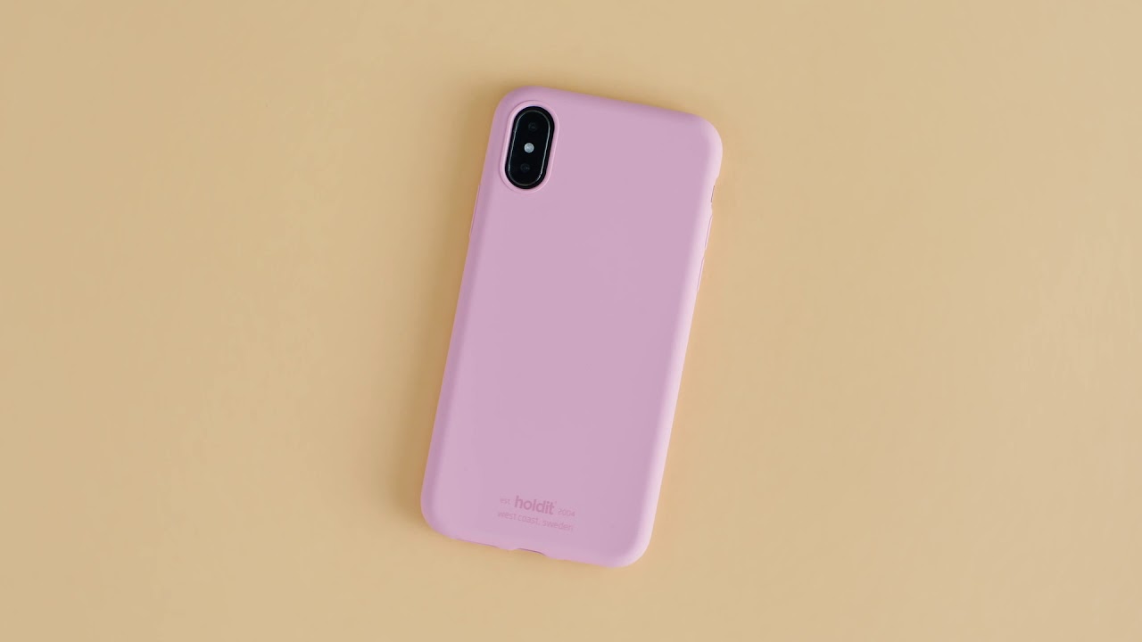 Holdit Back Cover Silicone iPhone 14 Pro Lavendel