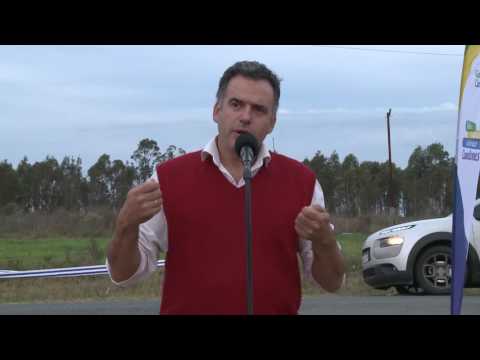 Inauguración de obras de infraestructura en Tapia - Pedrera