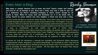 Every Man a King (Carazo / Long /Newman) - Randy Newman