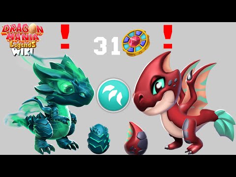 31\50 Crimson Scale Dragon Or Emerald Phantom Dragon ? | Dragon Mania Legends