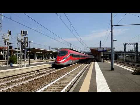 FRECCIAROSSA 1000 E FRECCIABIANCA IN TRANSITO A TORINO STURA (TO) 10 - 9 - 2016
