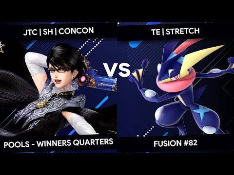 Fusion #82 - ConCon (Bayonetta) vs Stretch (Greninja) - Pools - Winners Quarters
