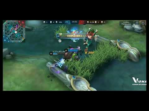 Grock damage hack build be like 😂 | Grock savage | #mobilelegends #mlbb