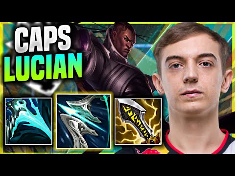 CAPS IS A MONSTER WITH LUCIAN! - G2 Caps Plays Lucian MID vs Kassadin! | Challenger TV