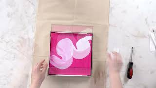 Blick Custom Metal Float Frames: Assembly & Installing Your Canvas
