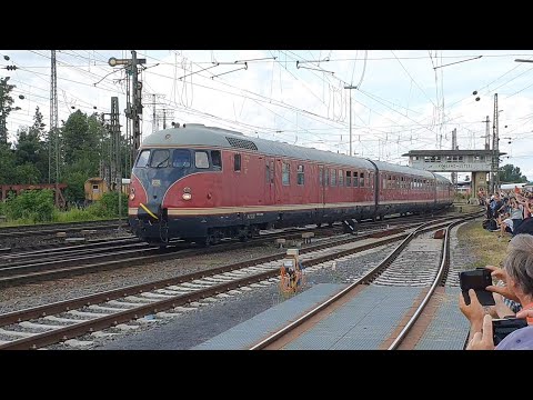 Lokparade beim Sommerfest im DB Museum Koblenz 4K