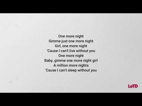Busy Signal - One More Night (lyrics)