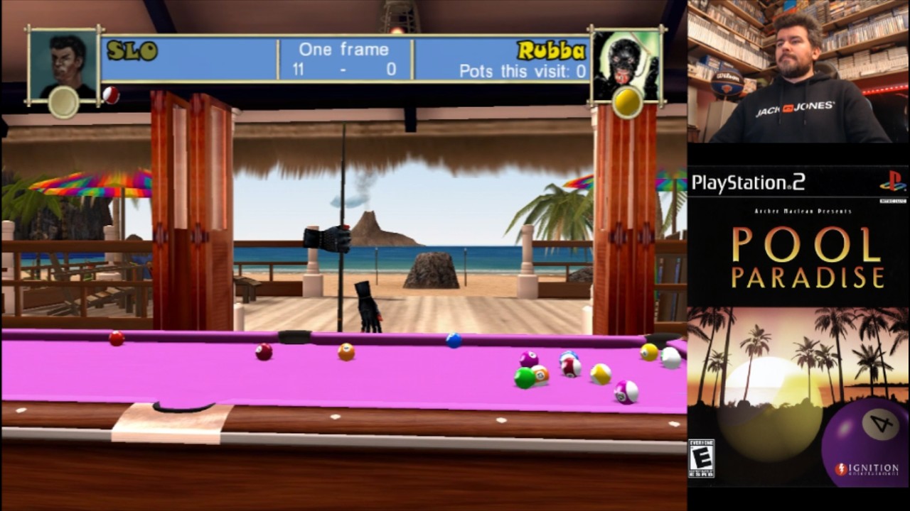 POOL PARADISE, estoy enganchado a este JUEGO DE BILLAR 🎱 Gameplay en Español PS2