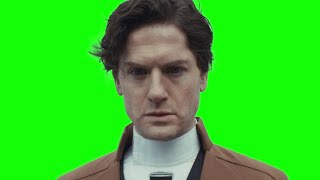 Syril Karn is shocked during the Ghorman Massacre — Andor green screen