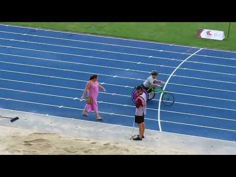 100m Men Frame Running Final, 2023 QLD Athletics Championships, QSAC 11 March 2023
