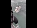 Massive Wave Wipes Out Boat During Coast Guard Rescue