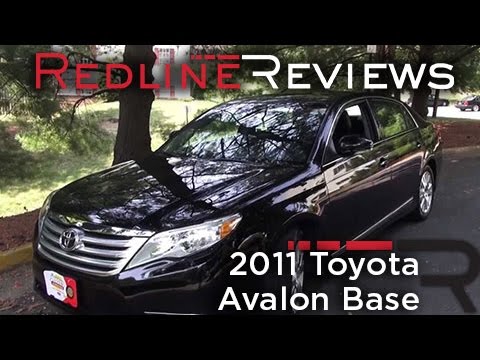 2011 Toyota Avalon Base Walkaround, Start Up, Review, Test Drive
