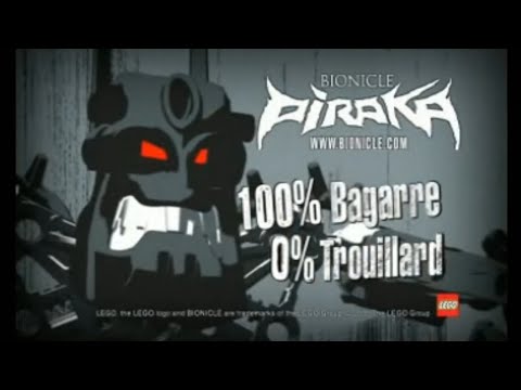 Pub TV FR Reidak (Piraka) - 2006 LEGO Bionicle Spot en Français, Française !
