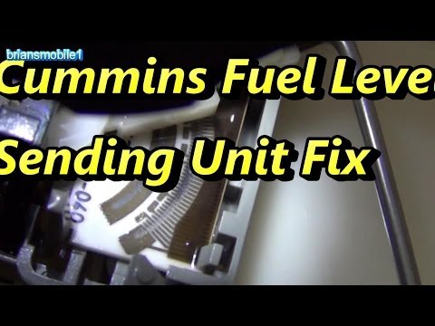 Cummins Fuel Level Sending Unit Fix
