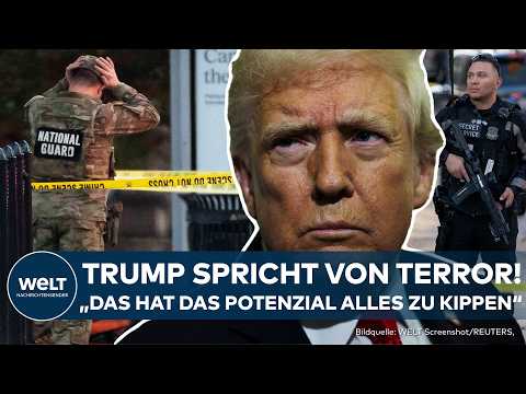 USA: Trump spricht von "Terror-Akt"! Nationalgardisten getötet! Jetzt will man die volle Härte