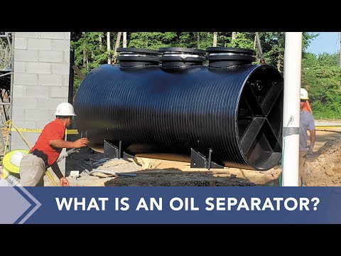 Part of a video titled What is an Oil Separator? - YouTube