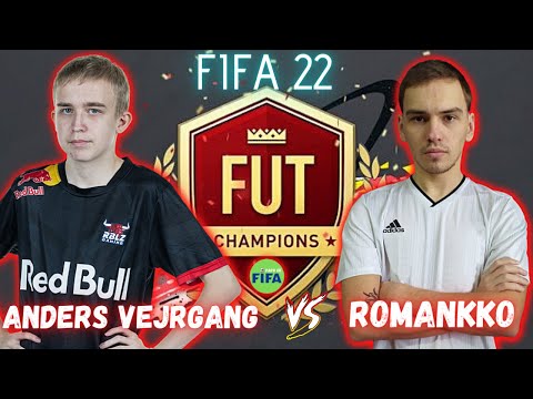 ANDERS VEJRGANG VS ROMANKKO - FIFA 22 FUT CHAMPIONS / WEEKEND LEAGUE | PRÓ X PRÓ