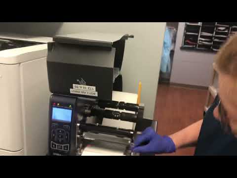 Correcting alignment issues in ZT230 Lab Label Printers