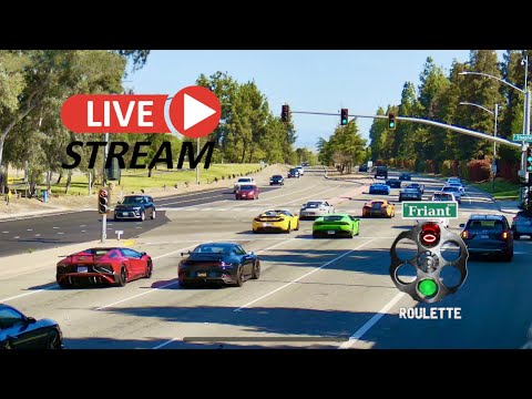 ⭕Live! Fresno, California - Traffic Camera - Police Scanner - Car Spotting