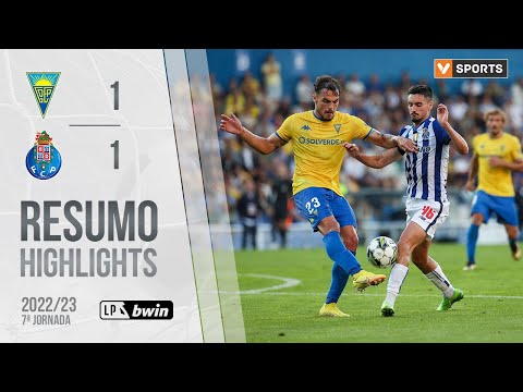 Highlights | Resumo: Estoril Praia 1-1 FC Porto (Liga 22/23 #7)