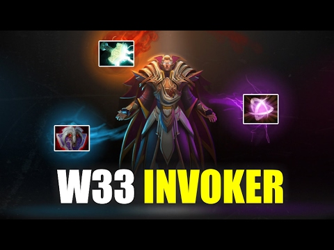 Amazing Invoker W33 - Epic gameplay | Dota 2