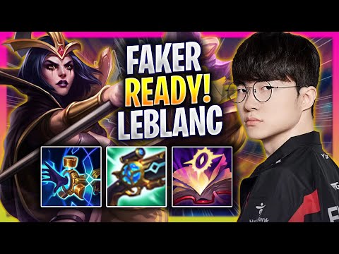 FAKER IS READY TO PLAY LEBLANC! - T1 Faker Plays Leblanc MID vs Yone! | Season 2024