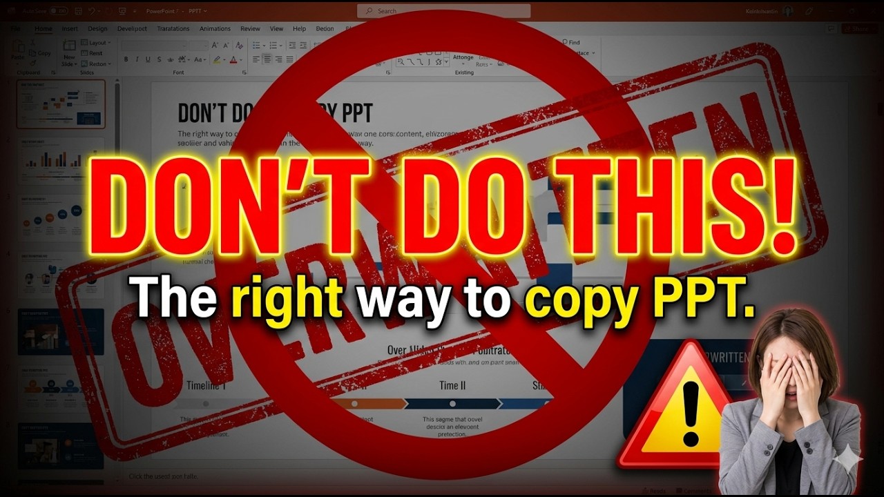 How to Make a Copy of a PowerPoint Presentation (3 Ways in 1 min)