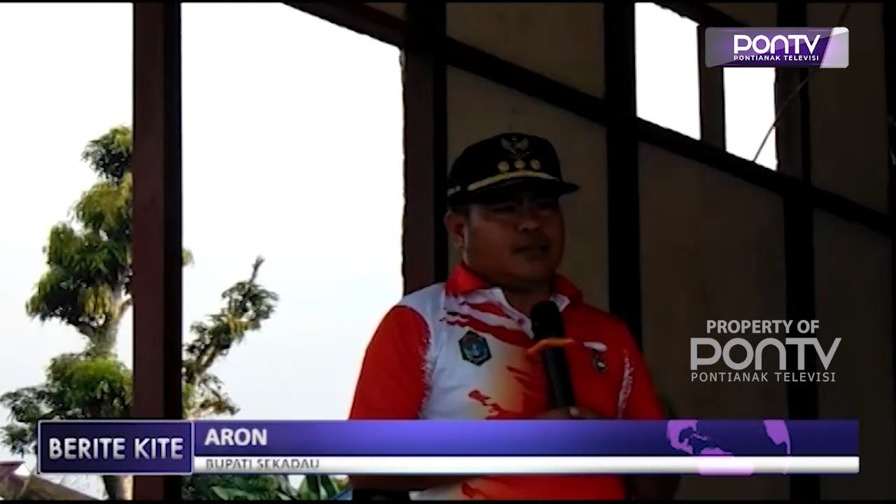 Aron Buka Turnamen Sepakbola Bupati Cup di Rawak