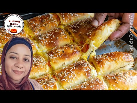 PAINS ROULÉS AU FROMAGE : RECETTE FACILE