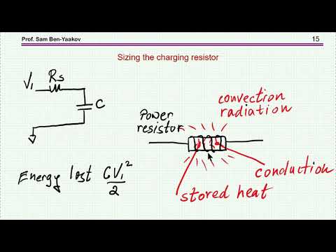 Capacitor pre-charge circuits and answers to a riddle