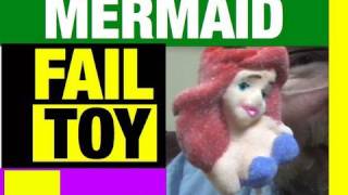 Little Mermaid Ariel Lollipop FUNNY Video, Fail Toys, Mike Mozart of JeepersMedia