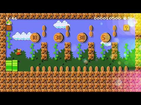 World 3-4 Visitant Vines by 3rd Bunny - Super Mario Maker 2 - No Commentary 1ca