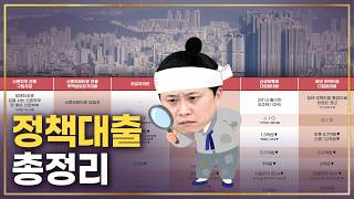 나라가 집 살 돈 빌려주는 정책대출 총정리 | 흥청망청