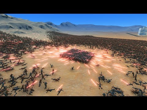 300 Storm Troopers vs 45000 Zombies Ultimate Epic Battle Simulator