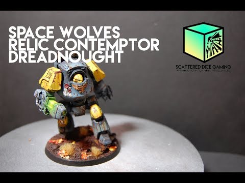 [30k/40k] Space Wolves Relic Contemptor Dreadnought