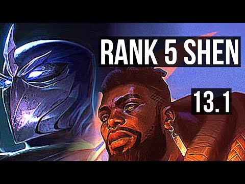 SHEN vs K'SANTE (TOP) | 4/0/10, Rank 5 Shen | KR Grandmaster | 13.1